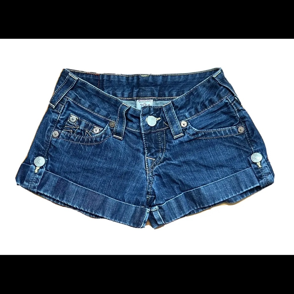 True Religion Jean Shorts size 24